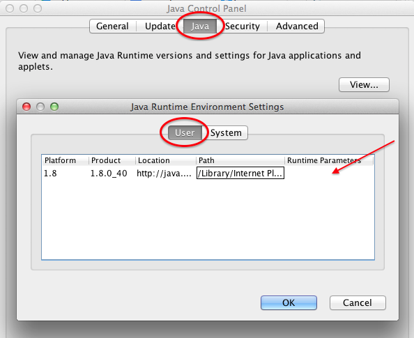 java runtime environment for mac os x 10.10