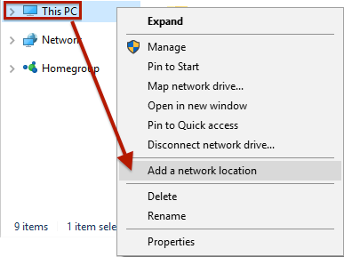 Start-ThisPC-AddNetworkLocation